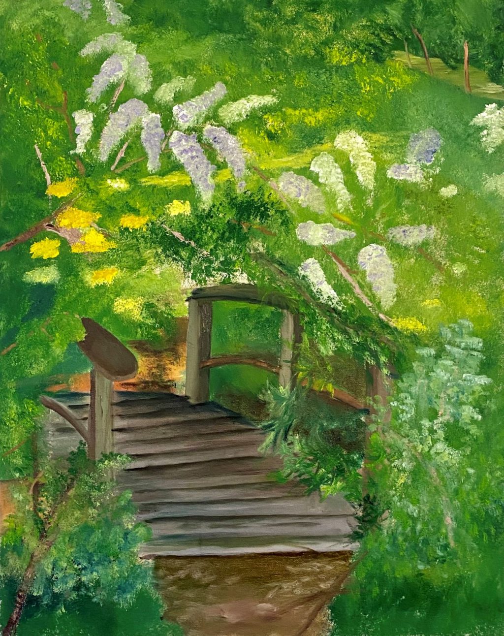 Into the Woods Oil Painting.JPG